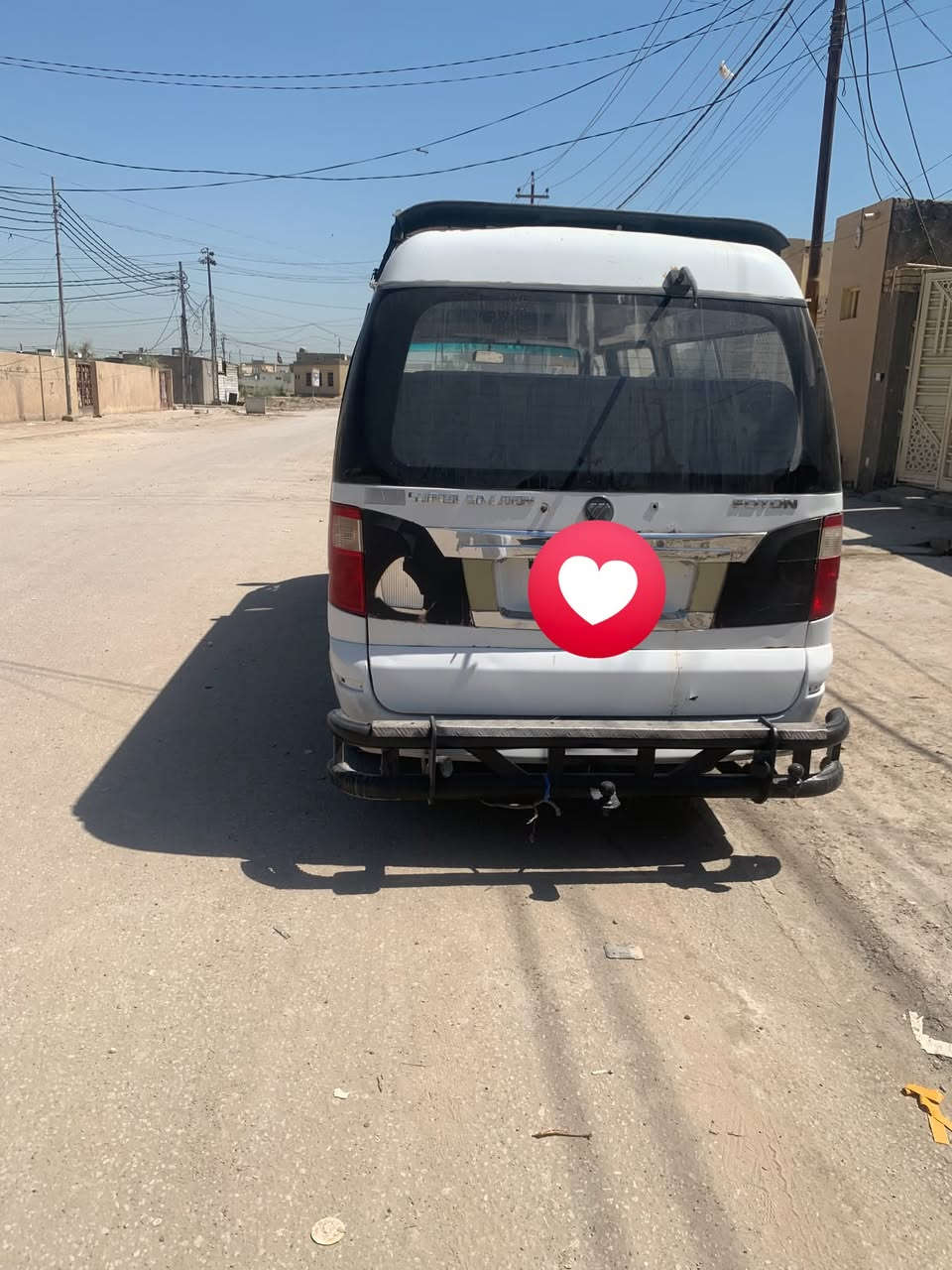 سلام عليك 
فوتون موديل 15 سياره جاهزه من كلشي مكينه كير اكسل حداديه تخم تاير دوشمه جديده مصفره غرامات هيئه مداور ثاني يوم سعر 65 مكلف بالنشر ***********
