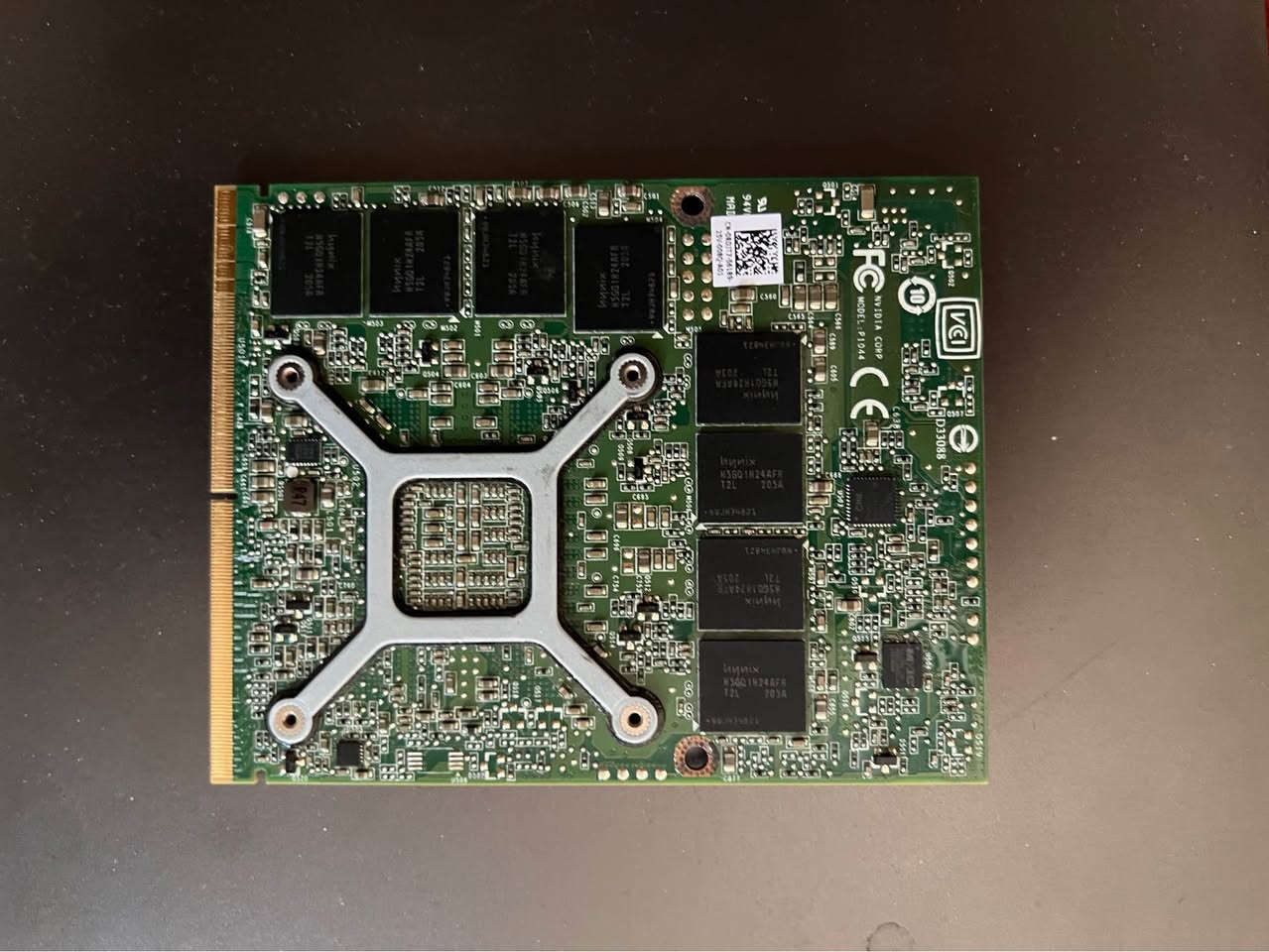 2g
GPU 

Nvidia Quadro m3000
السعر ٤٠ الف 
كارت لابتوب بغداد, العراق
