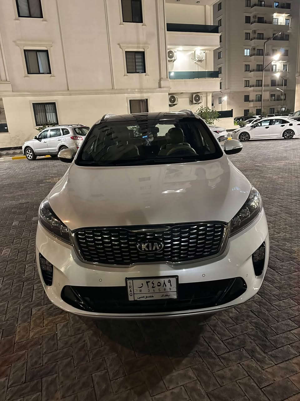 السلام عليكم
سورنتوا 2019 خليجية شكل ال2020 فول مواصفات

مكفولة من الصبغ والفتح والتبديل 

سته سلندر مكينه 3.5 مكفولة وكير مكفول

بصمة تشغيل بصمة ابواب 

7 راكب 

3 قطع تبريد 

5 كامرات محيطية 

حساس امامي خلفي 

مري شفط اشاير ب المري 

شاشة جبيره  

فول تحكم ستيرن 

سايد بريك بصمة 

جنطة كهرباء 

كشنات جلد وكهرباء السايق والبصفة 

ويل كروم 

رقم بغداد

الاستفسار ***********
