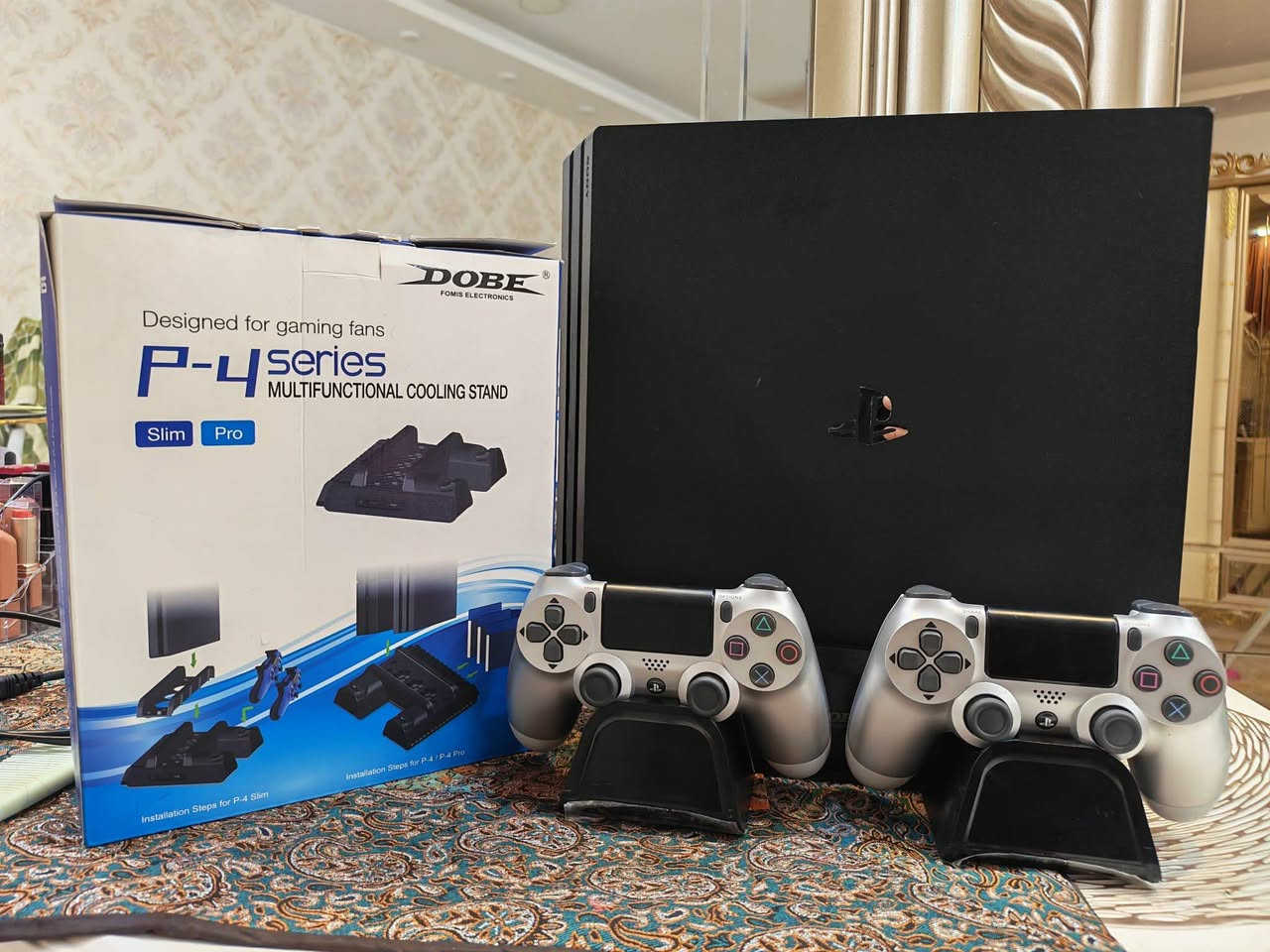 السلام عليكم حبايب
للبيع جهاز PS4 Pro
ذاكرة 1 تيررا
الجهاز لوك ستيكر نظيف جدا امانة

نظام 11 تهكير عالمتصفح حاله حال نظام 9 سريع جدا

الجهاز مع الكيبلات وجويستك واحد اصلي السعر 350 الف 

الجهاز مع الكيبلات وجويستكات عدد 2 اصليات وقاعدة شحن السعر 400 الف

الجهاز لوك ونظيف جدا وتجي تاخذه من البيت تفحص وتتأكد
للتواصل تفضل خاص او اتصل على الرقم 
***********
