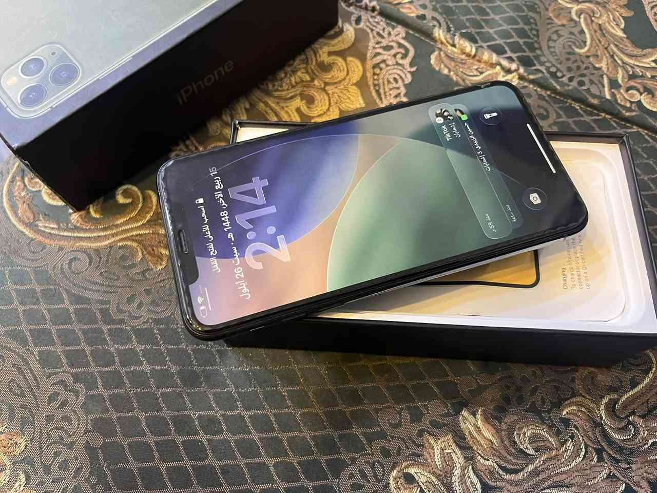ايفون 11pro max
ذاكره 256 
بطاريه 84 كامل الملحقات
السعر 325

استفسار ***********

نص مكتوب في الصور:
- كما هو الحال مع البطاريات القابلة لإعادة الشحن، بطارية الهاتف قابلة للاستهلاك وتصبح أقل فاعلية مع الوقت. معرفة المزيد...
- 84%
- الحد الأقصى للقدرة
- هذا قياس لقدرة البطارية مقارنة بقدرتها عندما كانت جديدة. قد تتسبب القدرة المنخفضة بتقليل ساعات الاستخدام بين عملية الشحن والأخرى.
- أقصى قدرة للأداء
- ستساعد الأنظمة المضمنة في النظام والمكونات في تخفيف آثار الأداء التي قد تلاحظها أثناء التقدم الكيميائي في عمر بطارية iPhone.
- شحن البطارية المحسن
- للحد من استنزاف عمر البطارية، يتعلم الـ iPhone من عادات الشحن اليومية، بحيث ينتظر ولا يتجاوز %80 حتى يحين موعد حاجتك إلى استخدامه.
