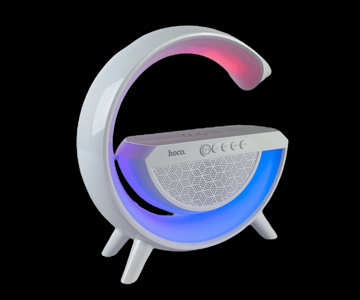 🔊✨ سبيكر حرف G + شاحن لاسلكي من HOCO ✨🔊

🎶 صوت قوي + إضاءة LED مميزة 🌈
📱 شحن لاسلكي للموبايل ⚡
🎛️ تحكم بالصوت والإضاءة والمكالمات
🔋 بطارية 1500mAh
📡 مدى اتصال يصل إلى 10 متر
🎵 USB • AUX • TF
🏠 تصميم أنيق يضيف لمسة مميزة للغرفة

⚡ ملاحظة: الشحن اللاسلكي يحتاج توصيل الجهاز بالكهرباء.

🛡️ ضمان سنة كاملة

🔥 متوفر الآن — لا تفوّت الفرصة!