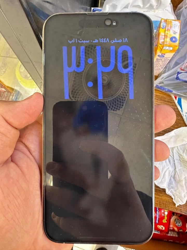 📲 ايفون 14 برو ماكس ذهبي
🔋 بطارية ٨٢ 
الجهاز وكالة ممفتوح ولا مبدل بي شي
نضافه ١٠٠/٩٩
مساحة 256
ماستر
بدون كارتون 
ملحقاته فقط كيبل اصلي واكسسوارات
السعر ٩٢٥وبي مجال بسيط
مكان بغداد الاورفلي 
***********
