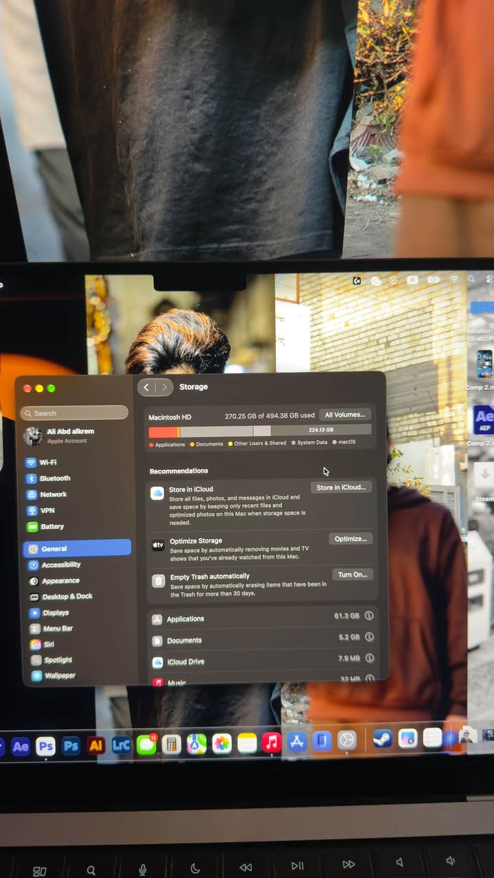 ماك بوك برو ١٤ • M4 Pro • رام ٢٤جيجا