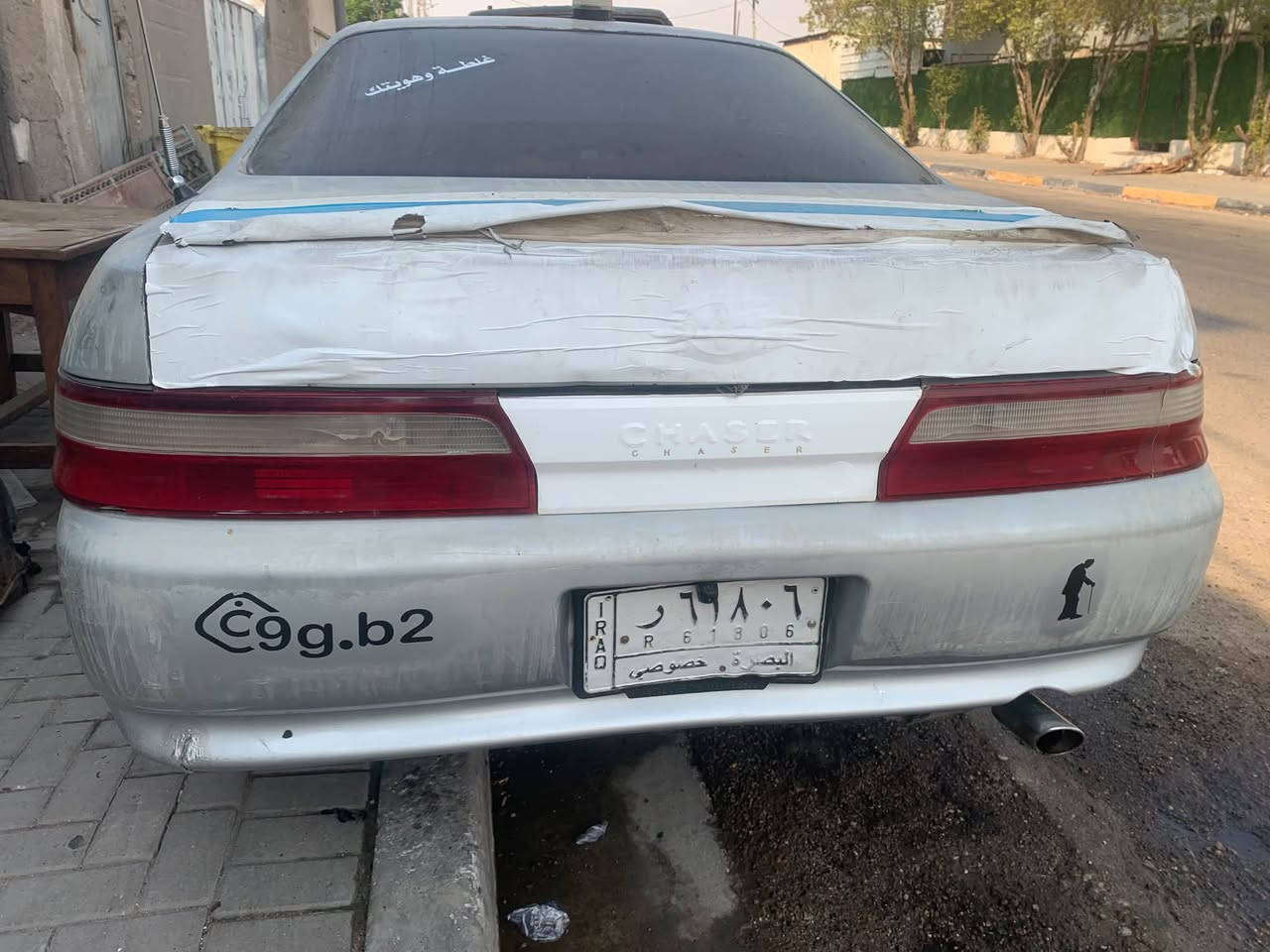 سلام عليكم شيزر مكينه ثنين ونص بل باكيت كير نضيف سياره مرتبه عوزه دبه مال بريك بريكه ضعيف شرط تحويل لو وكاله سياره سعره ٢٦ بيه مجال بسيط كلش العنوان البصره قريب الجمهوريه سياره (نقل جثه فقط )رقم ***********
