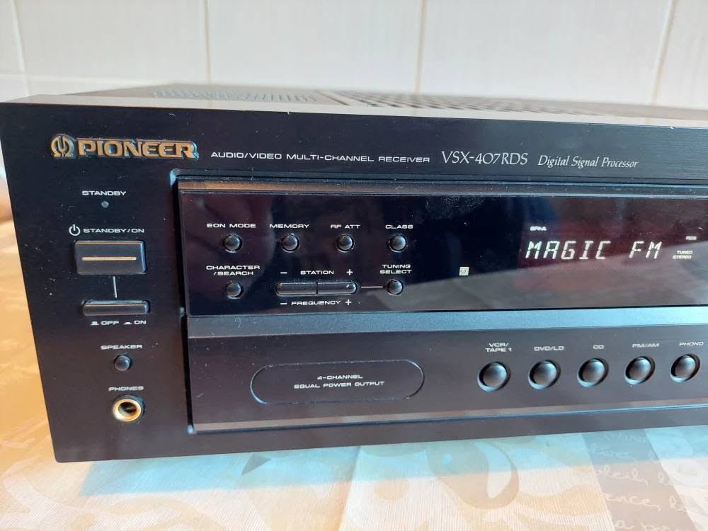 Pioneer VSX-407RDS
امبلي فاير بايونير نقص كارتونه
السعر ١١٠ الف متوفر توصيل للتواصل ***********

