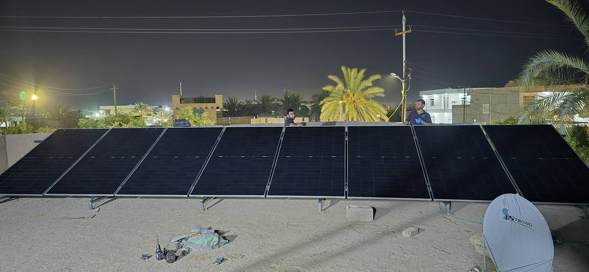 ☀️ ودّع انقطاع الكهرباء واستمتع بالطاقة طوال اليوم 
مع مكتب التقنيات الحديثة للطاقة الشمسية
نوفر لكم أحدث منظومات الطاقة الشمسية المنزلية والتجارية بأفضل المواصفات وأنسب الاسعار . بالنقد والقسط 
               ⚡    من ناحية الثرثار [ الحويش ]   ⚡
                        تم وبحمدلله تجهيز ونصب
               منظومة ( 20 امبير نهاري 10 ليلي  )  
🔹 إنفيرتر   ITEL 6Kw ضمان 3 سنوات
🔹 بطارية ليثيوم  Lvtopsun16kw G4 ضمان 5 سنوات 
🔹 الواح  JINKO725W عدد 8
🔹 بورد حماية متكامل . لمتابعة السحب عبر الهاتف 
🔹أسلاك  DC و أسلاك AC
🔹 حديد حداده مغلون 
🔹 ربط ومتابعة عبر الإنترنت 

📍 صلاح الدين سامراء فلكةالشروق مقابل مطعم حبايبنا 
       خبرة  وجوده في التنفيذ
       للاستفسار والحجز :
     ☎️  ***********
     ☎️ ***********
#طاقة 
#بغداد
#المنصور
#سامراء
#تكريت
