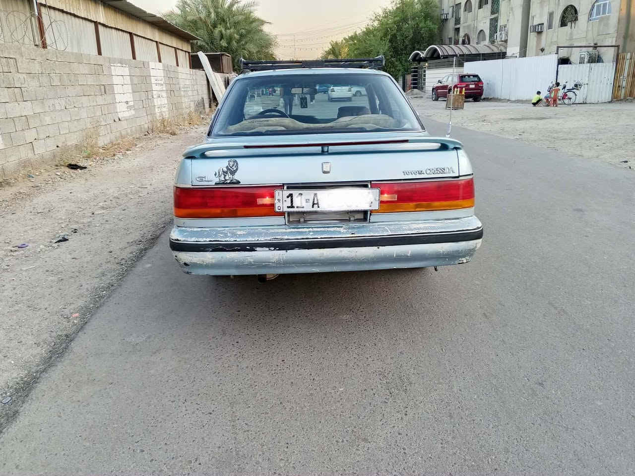 السلام عليكم،
كروسيدا (يسار بلادي) موديل 1989. السيارة بحالة جيدة، التبريد شغال، والمحرك والگير مكفولات. تخم الإطارات والبطارية جديدة، والحدادية جيدة جداً والحمد لله (ما موگفتني أبداً)، وإن شاء الله تكون فاتحة خير على للي يشتريها.
السيارة باسمي وتحمل رقماً  (إنكليزي).السنويه نافذه  29
موقعي: بالقرب من مدينة ألعاب السيدية.
رقم الهاتف: *********** (علي أبو يحيى الحداد).
السعر: 45 (وقابل للتفاوض إن شاء الله).
