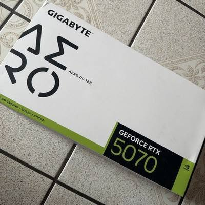 RTX 5070 AERO WHITE OC 
1,100 IQ
***********
