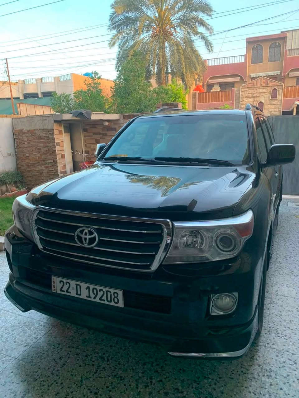 للبيع لاندكروز GXR 2009 رقم اربيل حادثه جاملغ خلفي عكس سايق السعر 255$ العنوان بغداد الدوره الاتصال ***********
