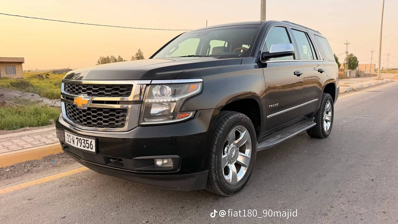 الادمن المحترم♥️
❤️‍🔥للبيع او المراوس 
🚙شوفرليت تاهو  🚙

🔶موديل2017
 🔶السياره فئه LT1 خليجي فول مواصفات 
🔶مكينه V8/5300
🔶السياره بيه قطعتين صبغ وحده تبديل  
🔶مكينه بلاديه على وضع الشركه
🔶السياره ماشيه 191كم
🔶تبريد ثلج
🔶فتحه
🔶حداديه كله جديد
🔶تخم تاير
🔶ويل 20 كروم
‏🔶dvd بالقماره
🔶رقم بغداد تحويل ثاني يوم
🔶دهن وفلتر  جديد
🔶غرفة جديد
🔶السياره عليه ادامه كامله 
💯❌💯
🎤🎤🎺🎺السعر280💵💵وبيه مجال قليل 
وكلشي اكو بالسوك 
 
🏠العنوان واسط ⛺️قضاء الزبيدية‬***********

نص مكتوب في الصور:
- @fiat180_90majid