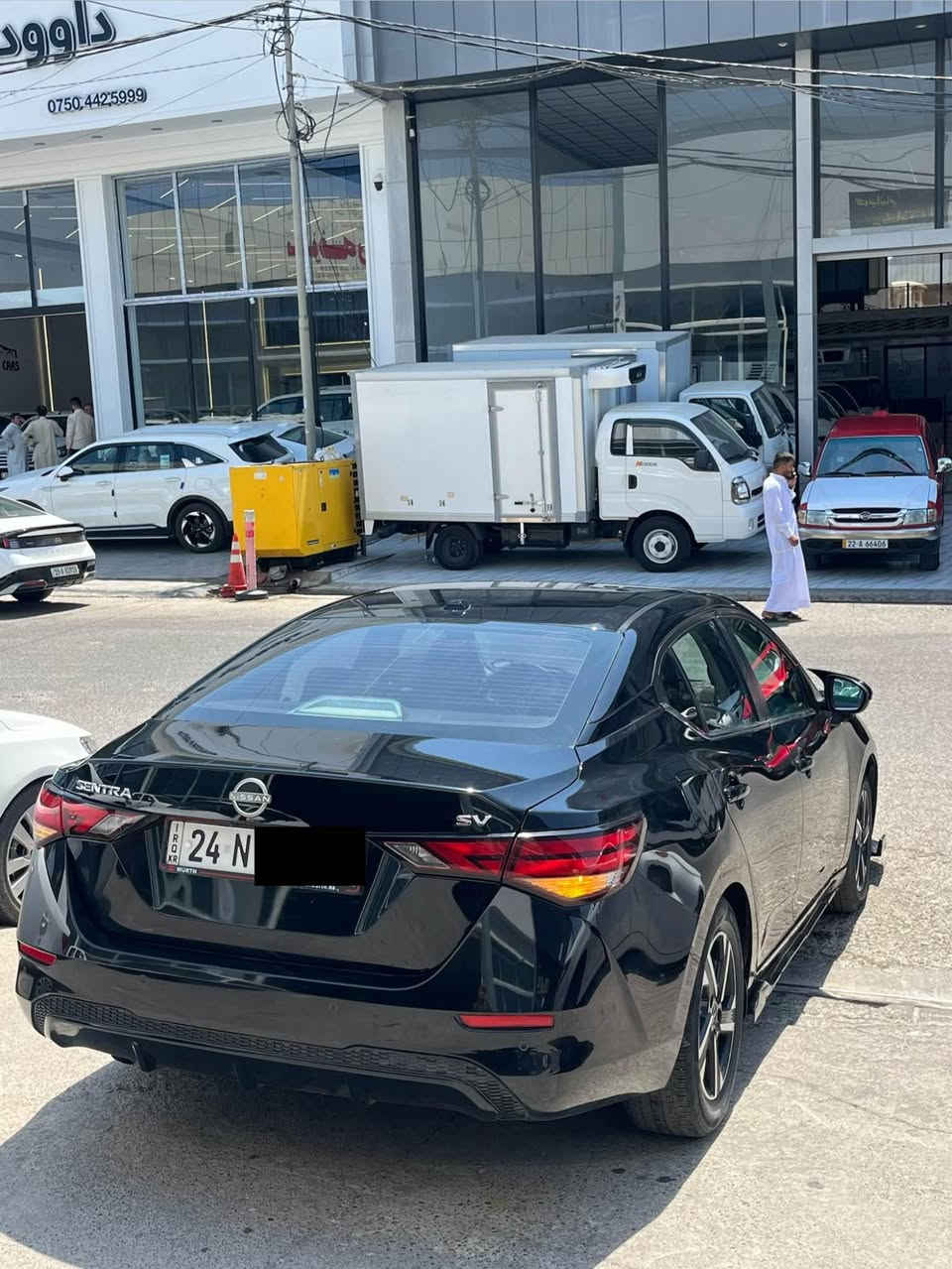 Nissan Sentra 2024 Sv
بنيد صبغ بدون دواغل
ارباك ستيرن سستم 
فحم رادار بيلادي
رقم دهوك سنوي رقم هزه كل جديد
تحويل وكاله شرط
موصفات
شاشه كبير
كاميره
حساس
رادار
بصمه
باب بصمه
قودي رادار
ويل كروم
تحديد سرعه
Eco

رقم موبايل *********** أربيل, العراق
