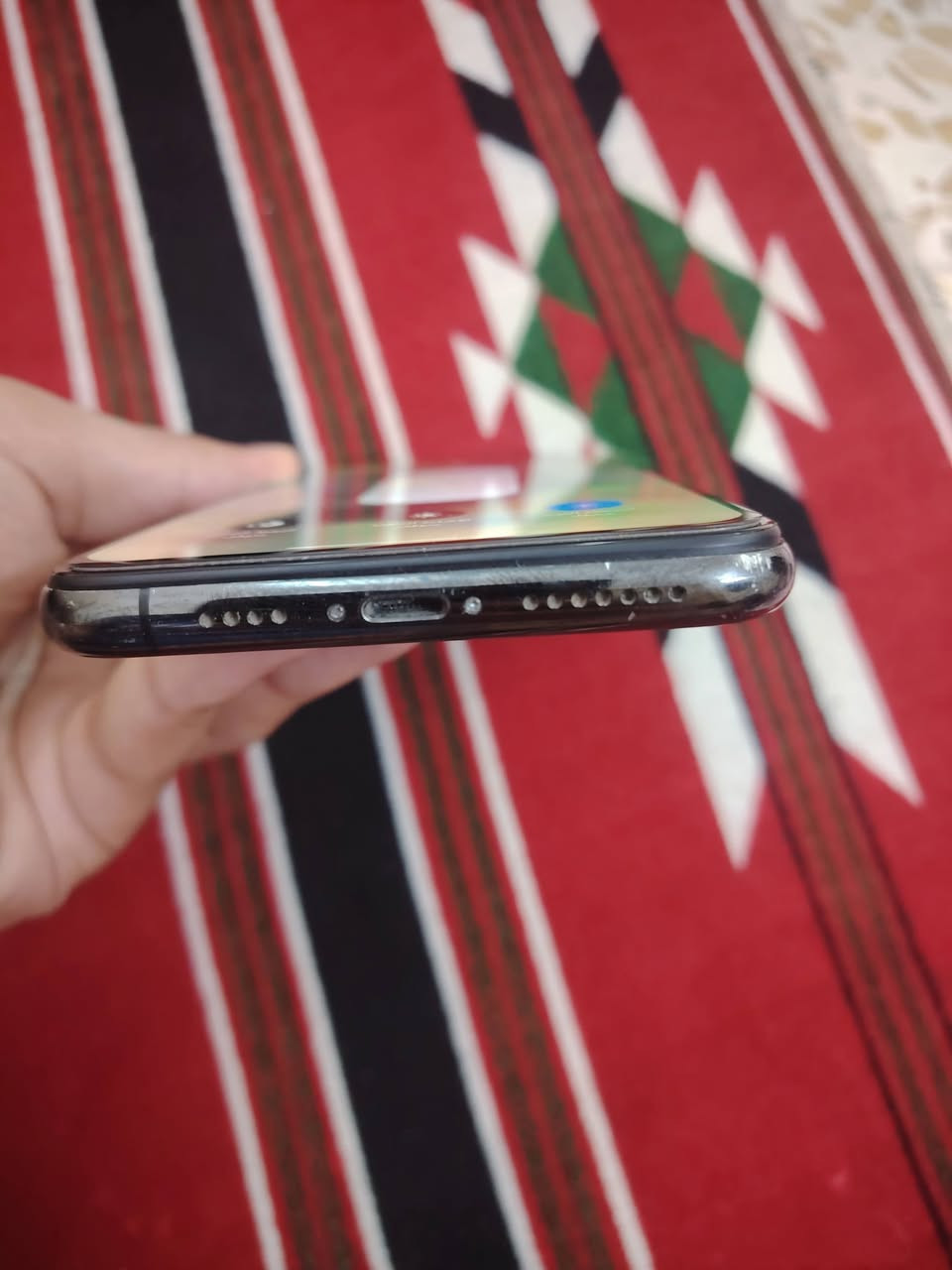 للبيع ايفون 11برو ماكس
ذاكره 256 
بطاريه 100 مبدل اصلي
شاشه مبدل حيل حلوه
جهاز لونه اسود حيل حلو ونضيف
كامرات سيمكارت اتصال كلا فول ونضيف شرط الفحص
سعره 240 الف وبي مجال قليل
موجود خاص وهذا رقمي ***********
