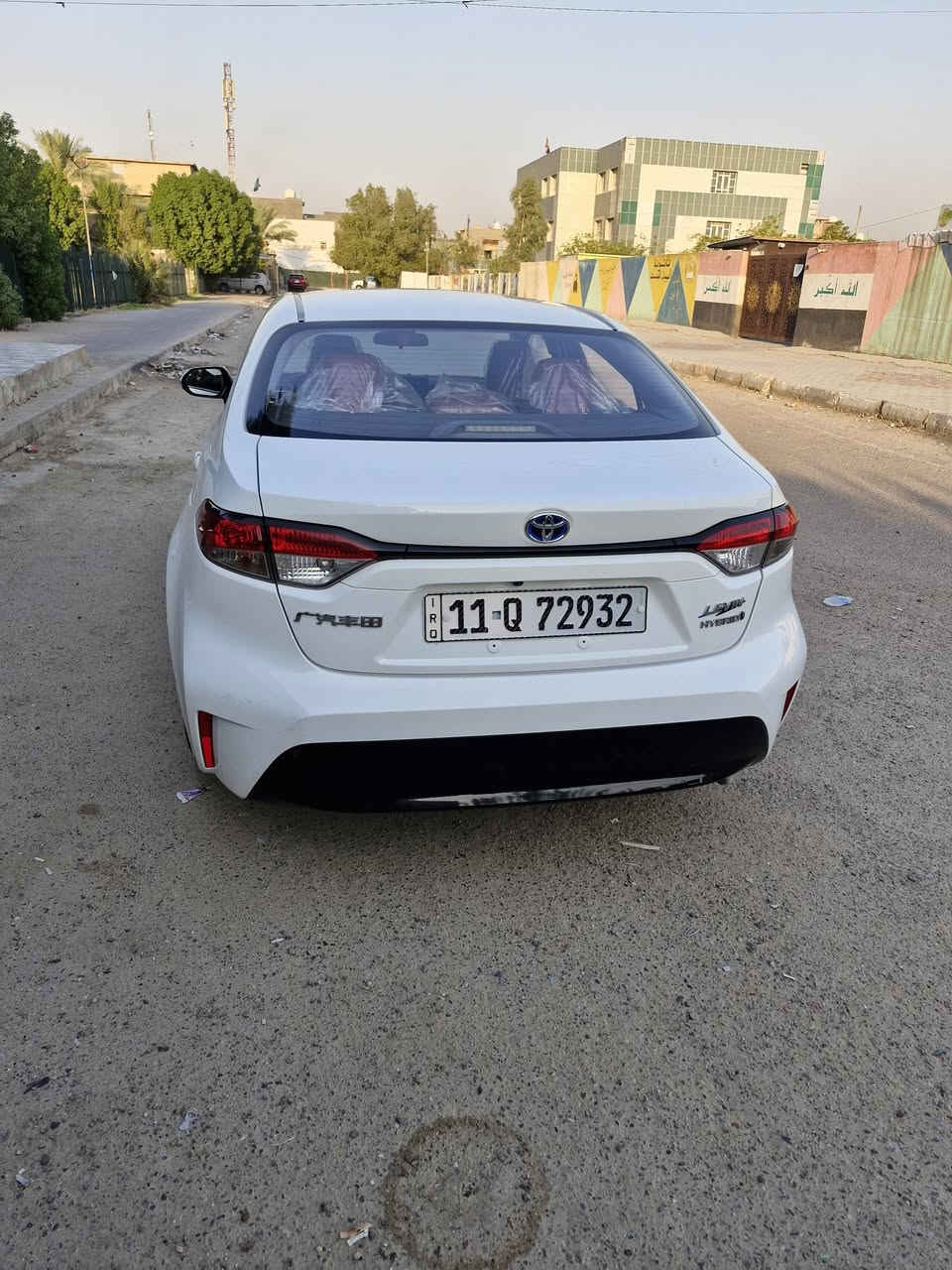 كورلا هايبرد موديل 2024 وارد صيني الشكل الأمريكي سياره مكفوله كفاله عامه لا صبغ لا بارد لا تبديل فقط ملاحظات بالدعاميه باقي السياره كفاله سياره ماشيه 20 الف قابل للزيادة المكان الغزاليه رقم الهاتف *********** سعر السياره 152  وبيه مجال للشراي
