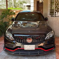 مرسيدس (بكت برابوس كامل / Brabus Kit) المحرك: غطاء محرك (بونيد) شفاف ر...