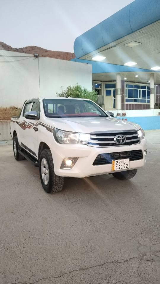 تویۆتا هیلۆکس TOYOTA🫡2019گێر مەکینە ئەکسل بەشرت مەکینەی کرایتۆ بێحەیب 165هەزار رۆیشتوەبێ بۆیاخ سێ جوارجێ ساردەکوتە رەقەمو سەنەوی نوێ هەزەی نوێ تا 2031 بەناوی خۆمە بەنجەمۆر بەشرتە سیارەی مالەوەیە شاشە ئایپات کامێرە 4تای تازەو نوێ بیلادی تەبرید وەک بەفر 🥶دەحامی بۆ دەحامی بەشرتە شوێن هەریر ژ م *********** أربيل, العراق
