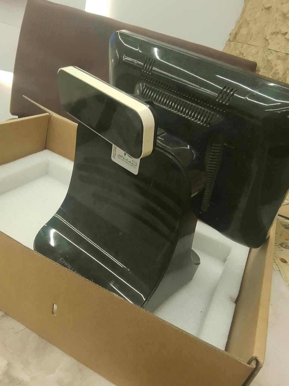 سلام عليكم كاشير مطعم سستم كامل مابي شي نقص شاشه وبس سعرهه 350الف وبي مجال بصيط واتساب ***********
