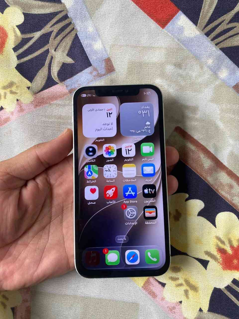 آيفون ١٢ • ٦٤ • مبدل شاشه وبطاريه