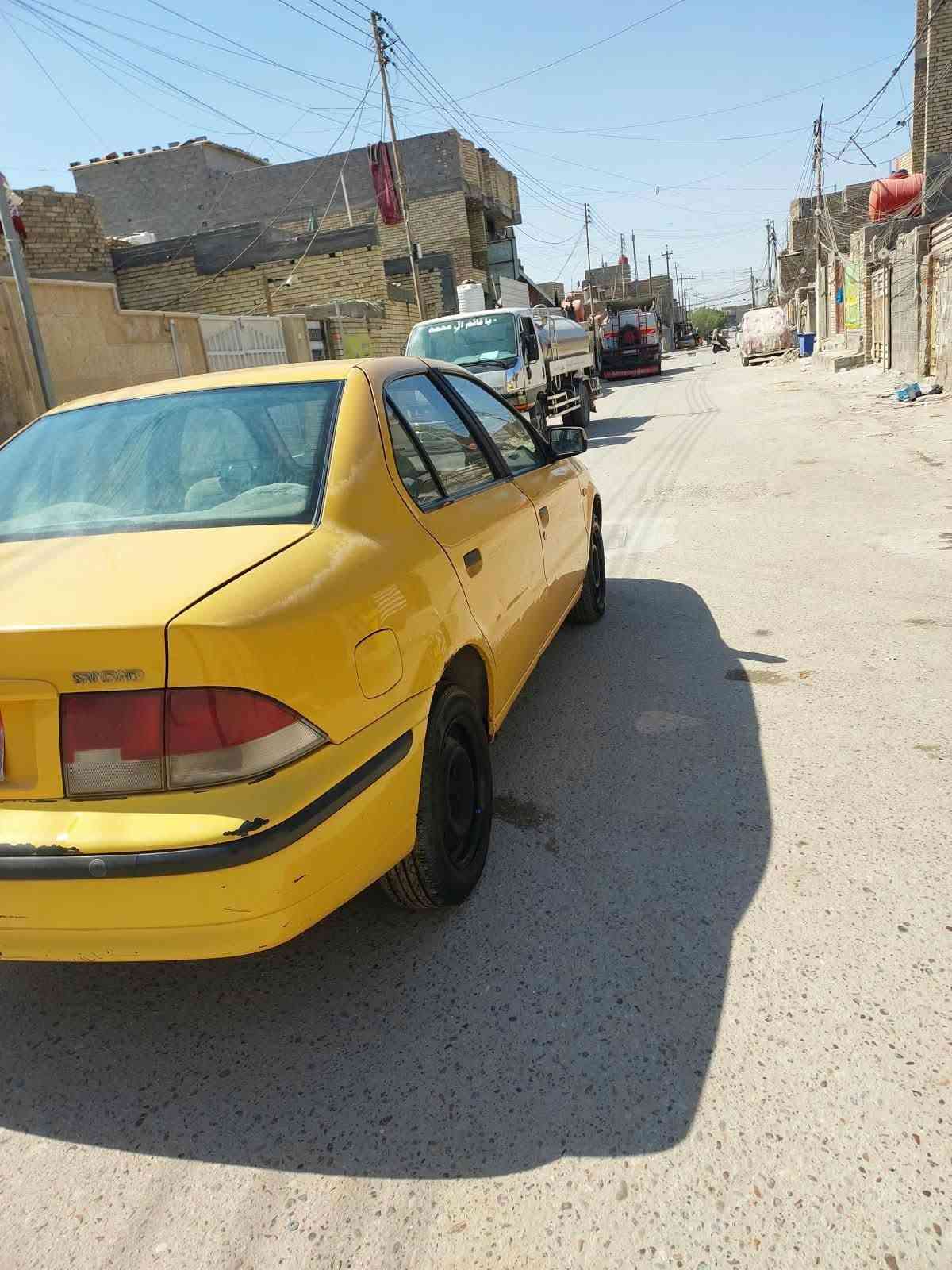سلام عليكم سمند للبيع 2012رقم احمر مكينه و كير كفاله تبريد ناقصه بس غاز سياره مال جناي عنوان بغداد السعر هيه و معاملتها ب 30 بدون معامله ب 25 رقم***********
