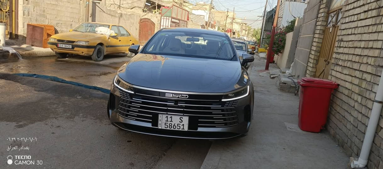 BYD DSTREYER 05
كفاله عامه سيارة لوك ماشيه 8000 
ما صارلهه هواي طالعه من الشركة 
ساره مال بيت ما تعبينه الله شاهد
بانزين محسن دهن امزويل 
مكانه بلديات شارع المرور 
ااسعر 21:500
الرقم ***********

نص مكتوب في الصور:
- ٠٦:٣٠ ٢٠٢٦/٠٦/٠٦
- بغداد, العراق
- TECNO
- CAMON 30
- TECNO CAMON 30
- ٠٦:٢٩ ٢٠٢٦/٠٦/٠٦
- بغداد، العراق
- ٠٦:٢٩ ٢٠٢٦/٠٦/٠٦ بغداد، العراق TECNO CAMON 30
- ٠٥:٤٧ ٢٠٢٦/٠٦/٠٦
- E ٤٤,٥ N ٣٣,٤
- ٠٥:٤٦ ٢٠٢٦/٠٦/٠٦