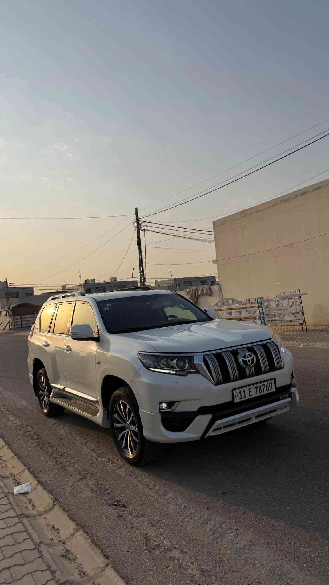 برادو  2022TXS خليجي سبعينيه sas
رقم بغداد 
ماشيه 78الف
مواصفات
فتحه_ ثلاجه
مثبت سرعه
كشنات جلد قرميدي
كشنات كهرباء
سبير دفن
كامره_حساسات_زراك لايت
شاشه كبيره _شاحن لاسلكي
محرك 4000 سته سلندر 
السياره كفاله عامه عدا شخط بلباب موضح بلصور 
السعر (400)وبيها مجال 
مكان السياره النجف
الاستفسار واتساب
*********** النجف, العراق
