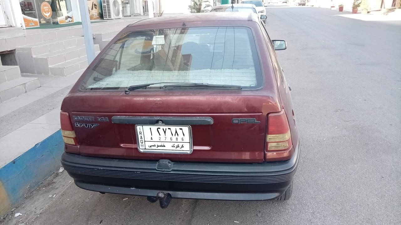 أوبل كاديت • ١٩٩١ • رقم كركوك