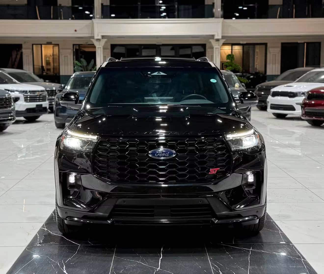 Ford Explorer ST 2025 v6
‎العداد : 2 الف مايل
6سلندر 3.0L توین توربو400 قوة حصانیة✈️#
‎ضرر:  بدون صبغ بس بي مکان صغیر تعدیل بارد 
‎ ✅ سیارة تعتبر کلین و زیرو بدون داخل ارباكات سليم
‎ بجم و خلفي کبس بشرط

‎اعلی مواصفات ST ب اكسبلوره

‎بانوراما
‎٤کامیرا 360
‎شاشە کبیر 
‎فقر ویل 4x4
‎کشنات مساج 
‎٧ راکب 
‎کیج ديجيتال
‎وایرلیس جارج 
‎بصمة تشغيل
‎حساسات امامية+خلفية
‎بصمة ابواب
‎شغال Remot start
‎صندوق شفط كهربائي
‎رادار امامي (تحديد مسار)
‎رادار جانبي (نقاط عمياء)
‎رادار خلفي (التحذير من الاصطدام)
‎شفتات استيرن
‎استيرن تدفئة
‎كشنات جلد و شامو vip
‎كشنات تدفئة+ تبريد
‎هاند بريك بصمة
‎مانع انزلاق

‎‏‎ مکان سیارة اربیل 
‎‏‎سیارة بدون رقم تترقم شمالي 
‎‏‎‏‎للاتصال والاستفسار
‎اسیاسیل ***********☎️
‎☎️کورك ***********

نص مكتوب في الصور:
- ***********