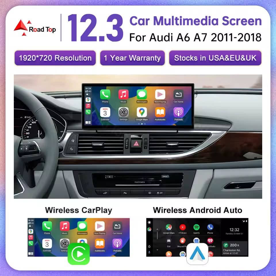 للبيع شاشة Audi a6 
حجم 12.3 انج
ترهم من موديل 2011-2018
نوع rmc
كاملة مع ملحقاتها تكعد بلادي بالسيارة فيشة بفيشة بلادي 
كاربلي اوتو كار 
السعر 225 الف 
*********** بغداد حي الجهاد
