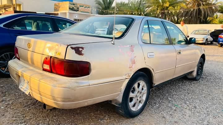 السلام عليكم للبيع كامري موديل 96 محرك كير شرط التبريد يحتاج غاز فقط.ضررها بالجنطه مثل ما موضح بالصور صدر جديد تايرات نص عمر غرفتها زينه السياره تنكر وتمشي ما عايزها شي رقم صلاح الدين شرط التحويل والغرامات ووصاحب السنويه من الضلوعيه.السعر المطلوب 35 مع المجال وترهم مقدمه 15 والباقي حسب الاتفاق.مكان السياره العلم.وحياكم.***********
