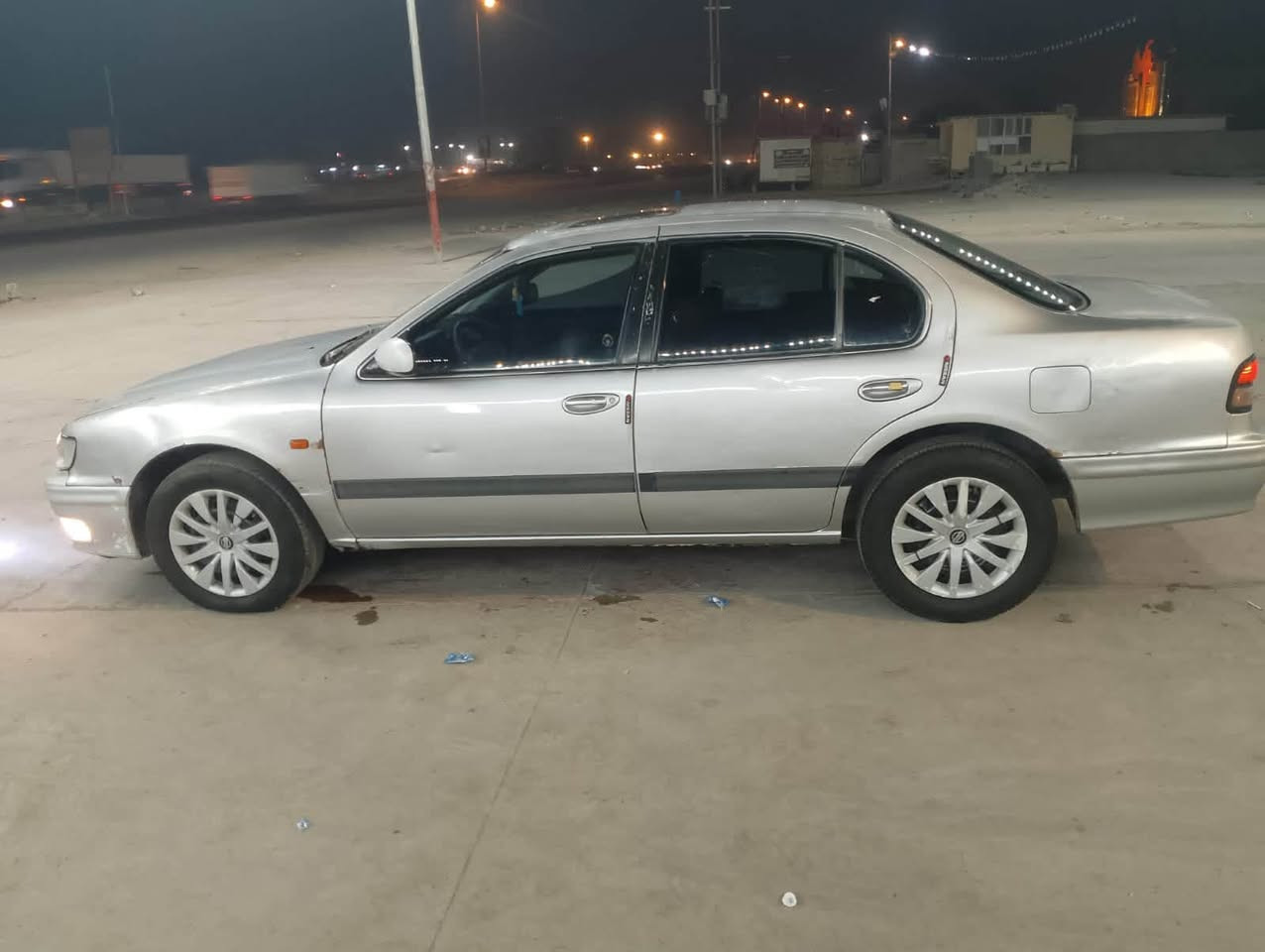 نيسان اكزمه للبيع موديل1997تبريد ثلج كفاله كير مكينه كله كفاله عامه السعر 44وبيه مجال
***********
