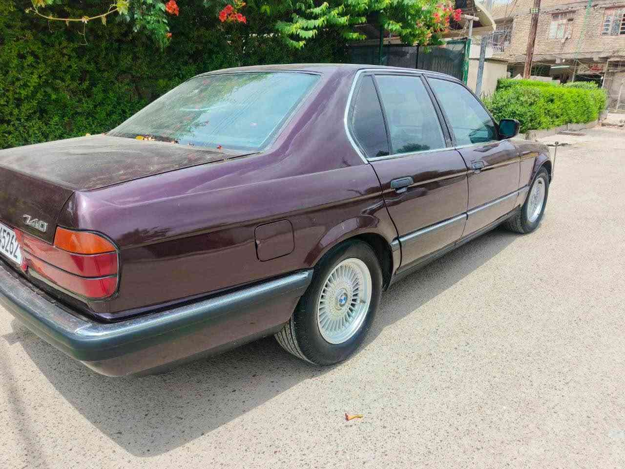 مرحبا اقرأ المنشور قبل لتتصل رجاءً

للبيع Bmw730 على وضع الشركه

موديل 93 

رقم بغداد الانكليزي باسمي تحويل مباشر 

هزه جديده 

سياره محرك مسكر 8 جديد 

كير تمساح 🐊 يعني متحس بلمشي ومن ينمر

تبريد ثلج ❄️وي السويج مروحه عاصفه يعني انسى الحماوه 

حداديه جديده امامي خلفي 

دبل كمبيوتر

 دبل جكمجه 

دبل ايرباك

سلايد رووف طكيتن 

كشنات m جلد وجدد حيل كهرباء شرط حتى المخده الكهربائية شغاله

برده خلفي بلاد 

لايت زنون 1000 واط حتى البلاجكتور

بطاين صاج ملكي 

مرايه وسطيه كهرباء 

ويل شعاع 

كهربائيات وكيجات كلها شغاله

تخم تاير جديد امريكي black hock

منضومات غاز يعني تفول ب12 وتانكي تروح للشمال وتفتر وترجع وبعد بيها

سياره جديده بمعنى الكلمه وعليها ادامه كامله ومال جناي  
السعر مناسب علق 1 يوصلك خاص والشراي يجي ومارجعه
مكاني بغداد 
للاستفسار الاتصال على الرقم ***********
