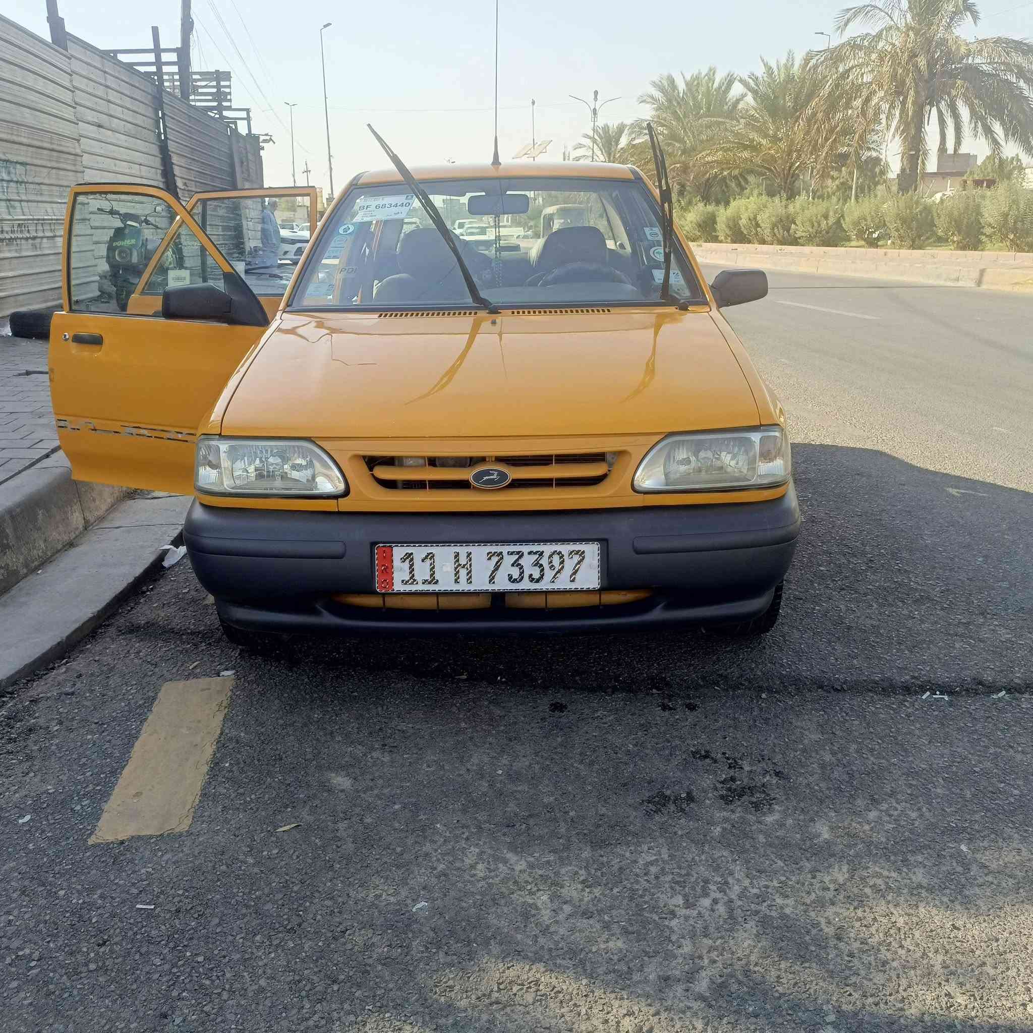 ياالله السلام عليكم سايبة 2018 سيارة كفالة عامة من كلشي جديدة كارتون وبيهة منضومة مال غاز 500 الف مسويهة آنسة صرف  رقم بغداد بسمي تحويل بنفس اليوم كفالة لا ضربة لا صبغ لا خياس سعر 53 ورقة وبيهة مجال الشراي *********** يتصل ويدلل مكاني بغداد
