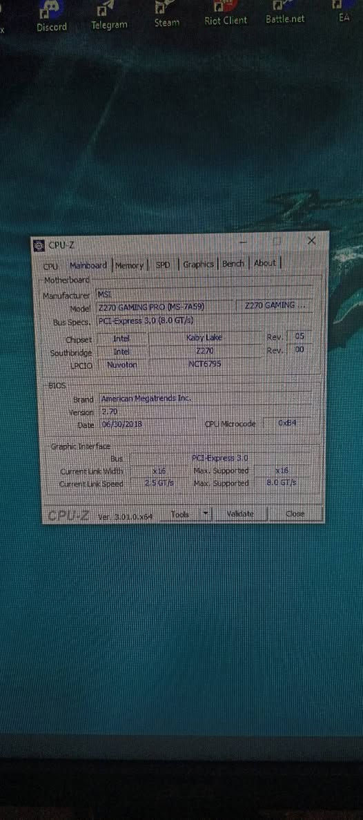 i7 7700K • RTX 2070 سوبر • 16 جيجا DDR4 3200