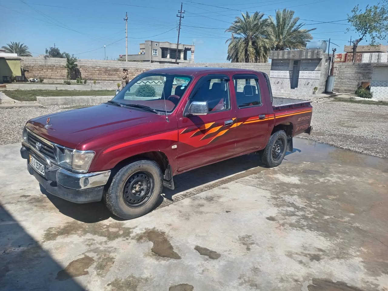 سلام عليكم بكم تيوتا موديل 98 رقم سليمانيه تحويل ثاني يوم وكاله ماكو فقط تحويل سنويه لحد 31   دولي محرك 4 شرط جديد لا صرف ولا نقص مصبوغه جماليه طخم تاير جديد صدر جديد دشبول احمر سياره حلوه مال جناي سعر اتصل عل صاحب السياره ***********
