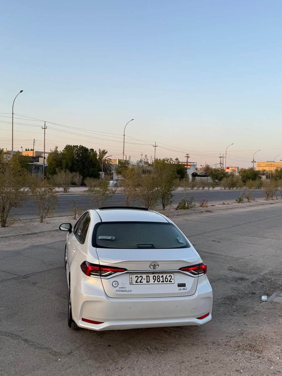 تويوتا كورولا 2024 خليجي (ياباني أصل)
SAS وكالة
كير محرك تبريد مكفول

المواصفات:
• بانزين 1800
• فتحة سقف
• بصمة
• دخول بدون مفتاح
• حساس أمامي
• حساس خلفي
• إشارات بالمراية
• محرك بانزين فقط
• كامرة خلفية دوارة
Apple Car Play     •
• أنظمة قيادة
• تحكم ستيرن فول
• جام أوتو
• مانع انزلاق
LED نهاري   •
• باقي مواصفات شركة SAS معروفة

حالة السيارة:
• ماشية 100 ألف كيلو متر فقط
• سيارة كفالة من الضربة والتبديل والبارد والفتح
• يوجد بيها فقط صبغ بداير جاملغ خلفي
• وشبر  صبغ باب خلفي أثر طخة بسيطة

معلومات السيارة:
• رقم أربيل الجديد
• تحويل أو وكالة
• موقع السيارة: البصرة

💰 رايدها ب 173 وبيها مجال بسيط

📞 لأستفسار الاتصال على الرقم، متوفر واتساب:
***********
