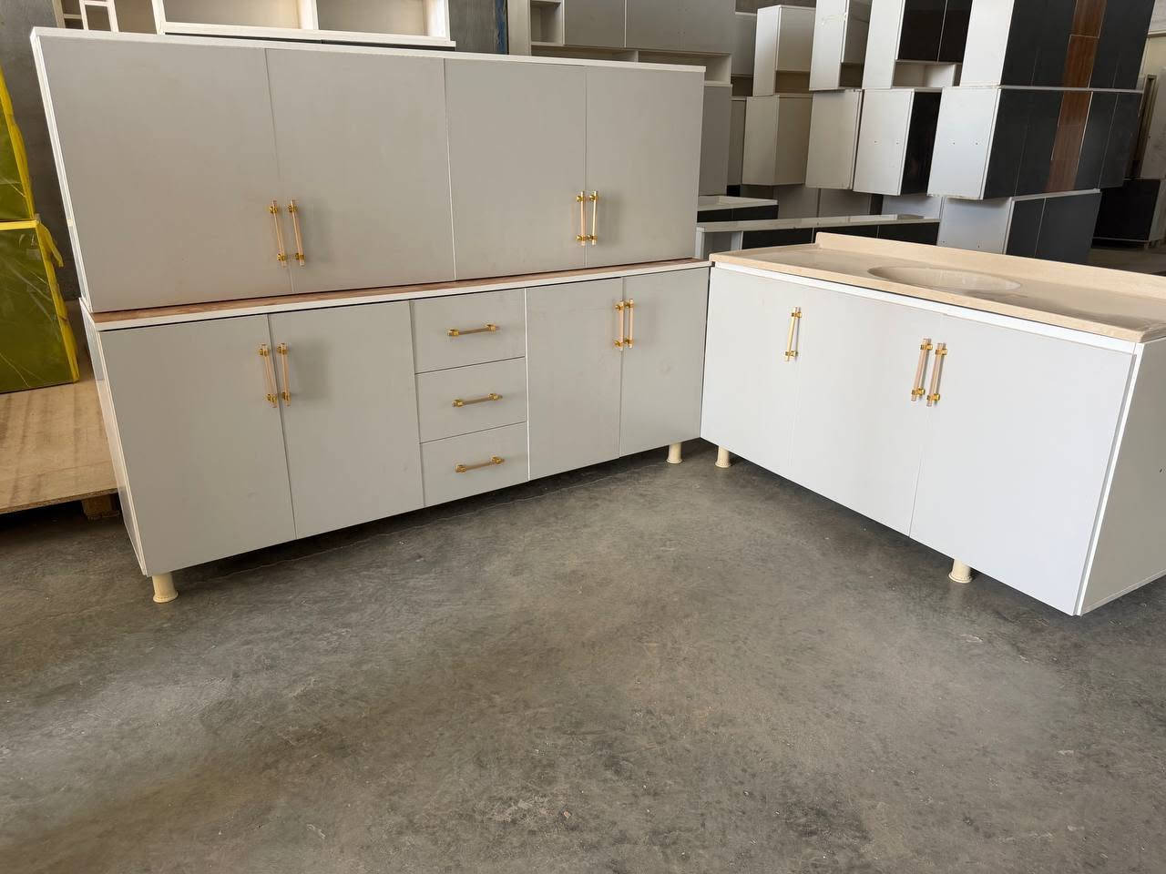 كاونتر • MDF تركي • ٣ قطع