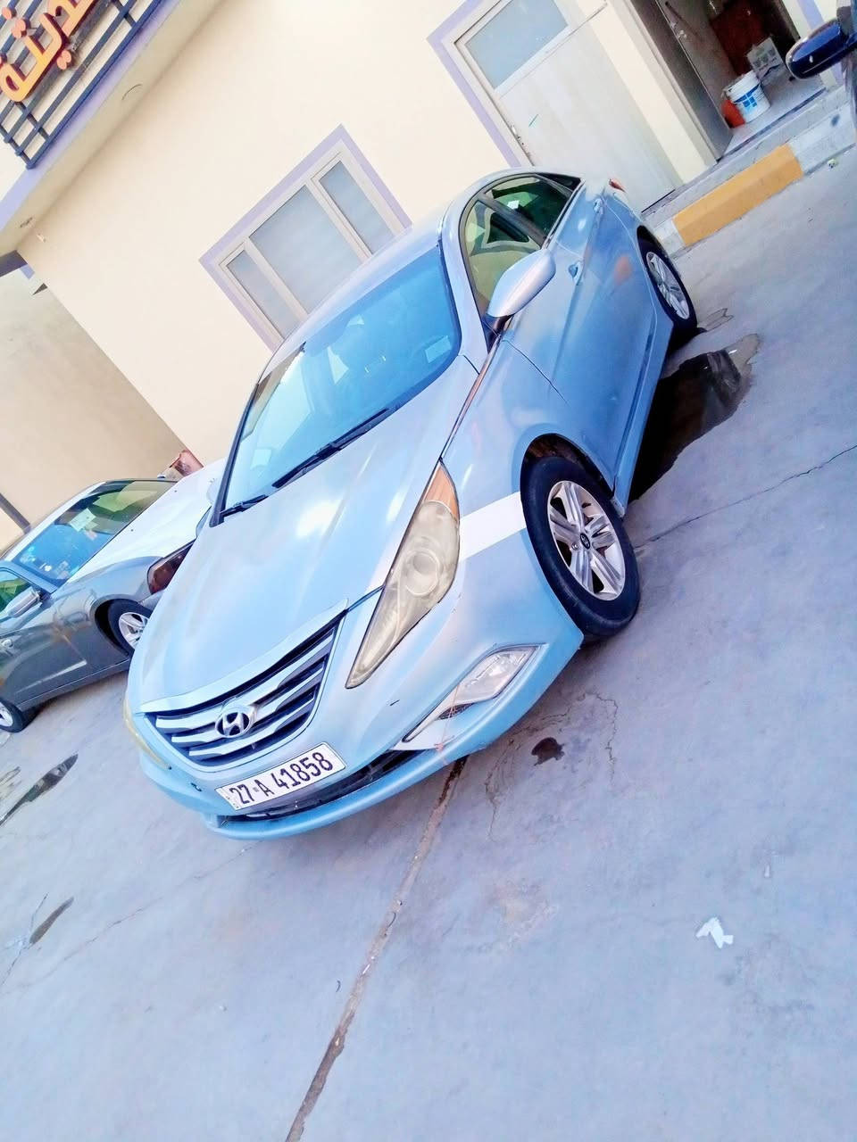 سوناتا مديل 2014وارد امريكي
فقط جاملغ بدل بيها رشات صبغ اثر جراد 

مكينه وكير وحداديه وتبريد كفاله رقم ذي قار تحويل راعيها يمي سعر 77وبيها مجال قليل عنوان بصره دور شرطه 

حجم المحرك 2400جي
***********
