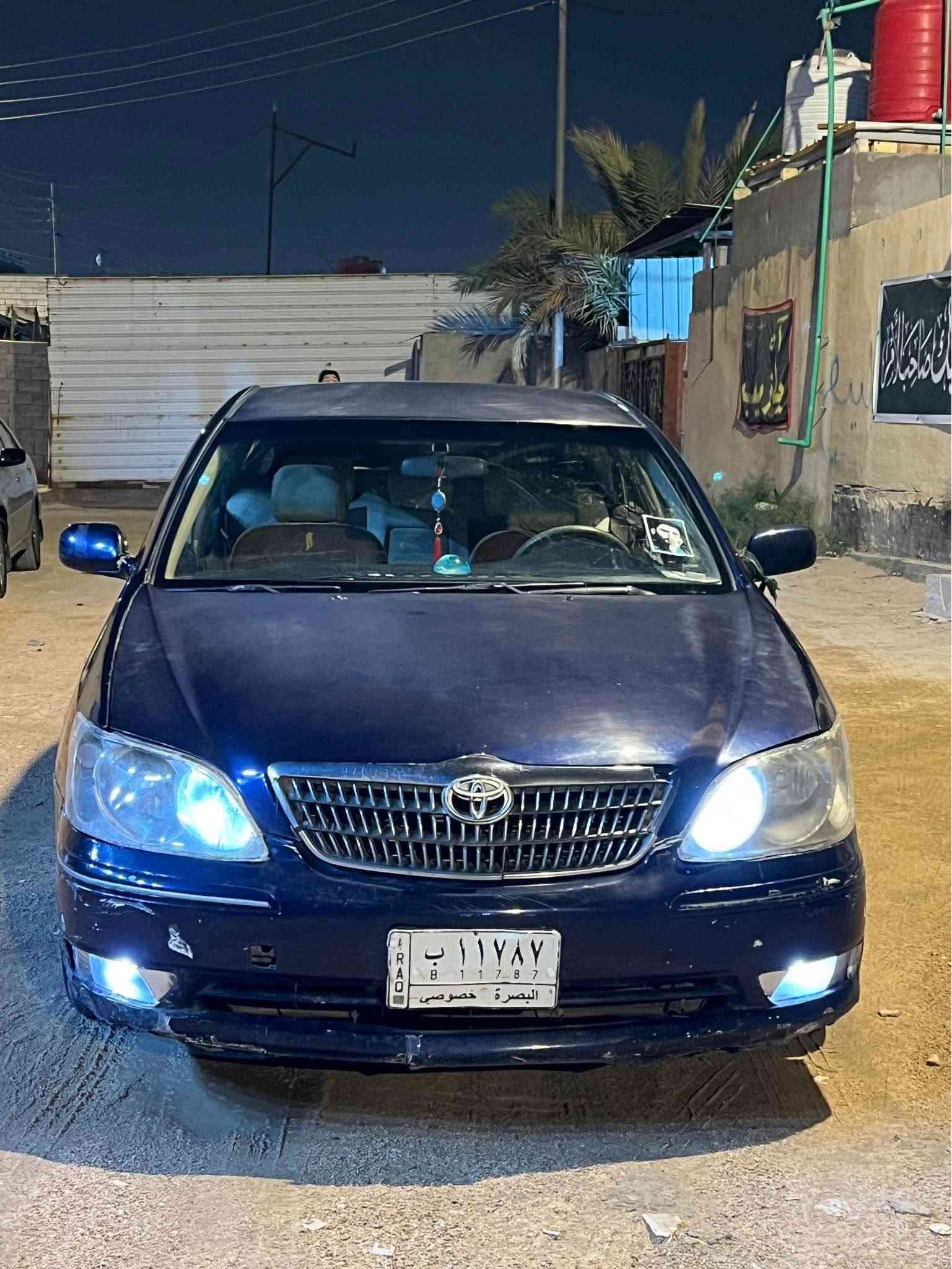 تيوتا كامري وارد يابان مديل 2004 محرك 4سلندر كفاله ضربه صبغ بكانات محرك وكير كفاله حداده 90 تبريد ثلج ثلج قطعتين 
السياره عليها ادامه بل كامل تحويل راعيها يريد تحويل السعر (66( ***********
*********** البصرة, العراق
