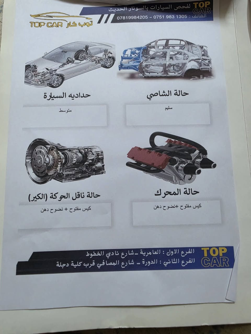 السلام عليكم فورتي ٢٢ امريكي نص فول ماشيه ٨٠ الف السياره نضيفه وجاهزه من كل النواحي السونار الي بيه نفسه الي اشتريته بي السعر ١٣٠ وبيه مجال العنوان مدينه الصدر منطقه الرشاد ***********
