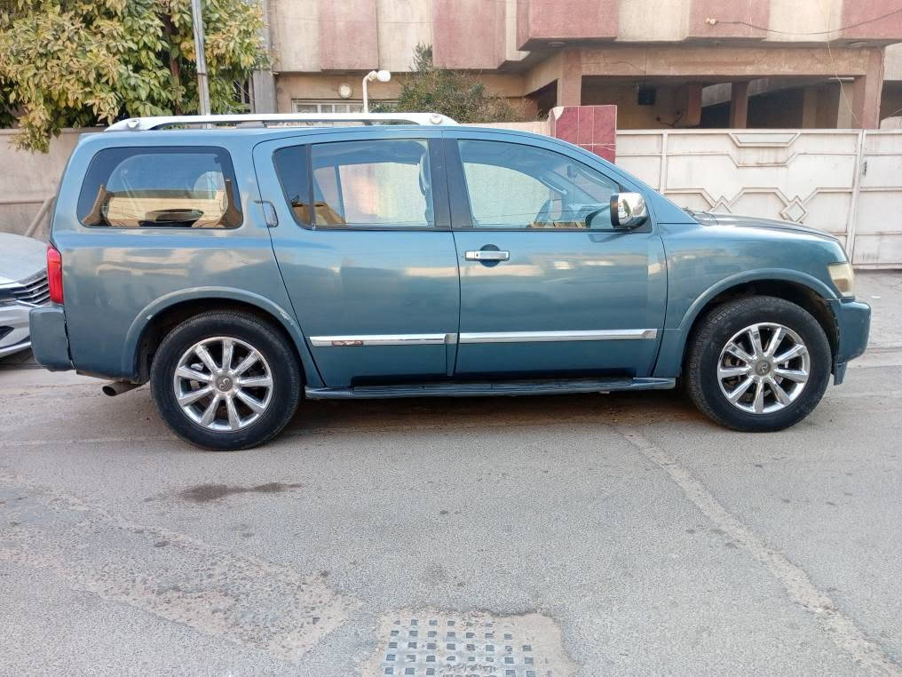 بيع نيسان انفنتي موديل ١٠ حجم QX56 بغداد بسمي رقم دولي وارد أمريكي حادث جاملغ الخلفي أيمن مصبوغه احزام فول واحد على واحد ٧ راكب تخم تاير صدر أمامي خلفي ممتاز محرك ٨ سلندر تبريد ثلاثة استرين كهربائي سكيتر كهربائي كشنات جلد تدفئة تبريد فتحة سقف إشارة بالمري صندوك كهربائي السعر على خاص او اتصل *********** مكاني بغداد بغداد, العراق

