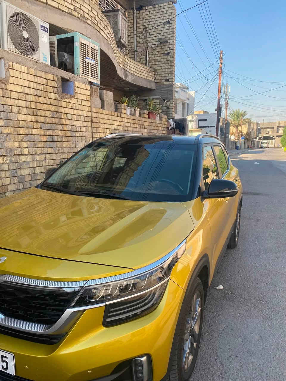 كيا سلتوس موديل ٢٢
فول مواصفات عدا الفتحة
رقم مميز 
حادثها موضح بالصور 
السعر ١٥٩ $ 
مكان بغداد 
***********
