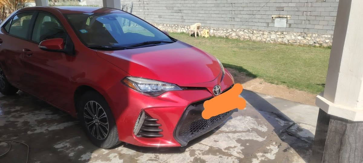السلام عليكم للبيع كورلا موديل 2019xse فول مواصفات محرك 1800 كير محرك مكفولات صدر جديد تخم تاير جديد الحادث موضح بل منشور ماشيه 100 رقم بغداد تحويل ثاني يوم السعر 125 وبيه مجال مكان السياره فلوجه رقم الهاتف ***********
