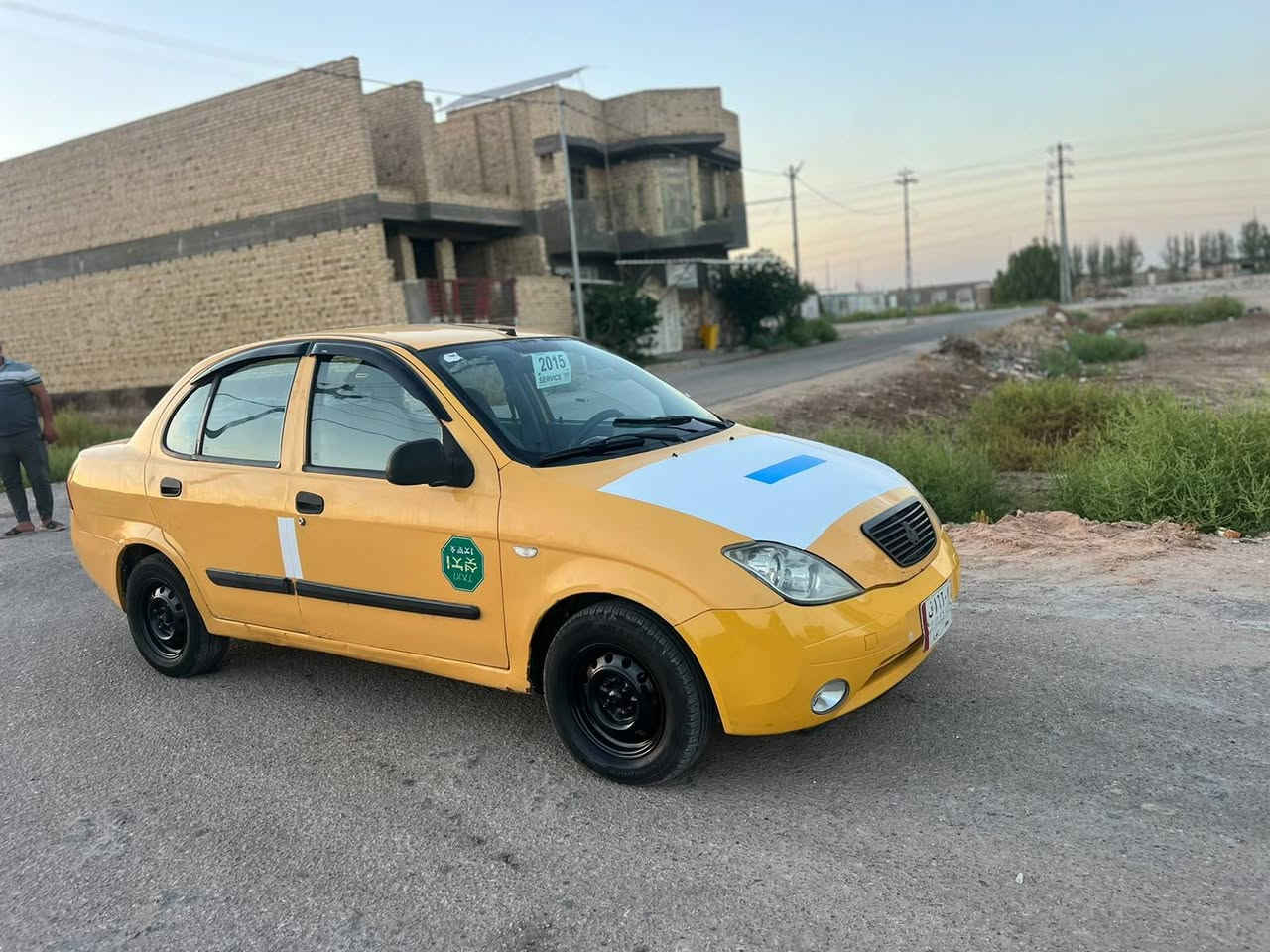 السلام عليكم طيبه ٢٠١٥ رقم بغداد مصفره هيئه وغرامات كير ومحرك كفاله حداديه جديده تخم تاير جديد سياره مكفوله كفاله عامه لا ضربه ولا تبديل العنوان بابل قرب سيطرت الاثار السعر ٢٨ وبيها مجال سياره جديده ***********
