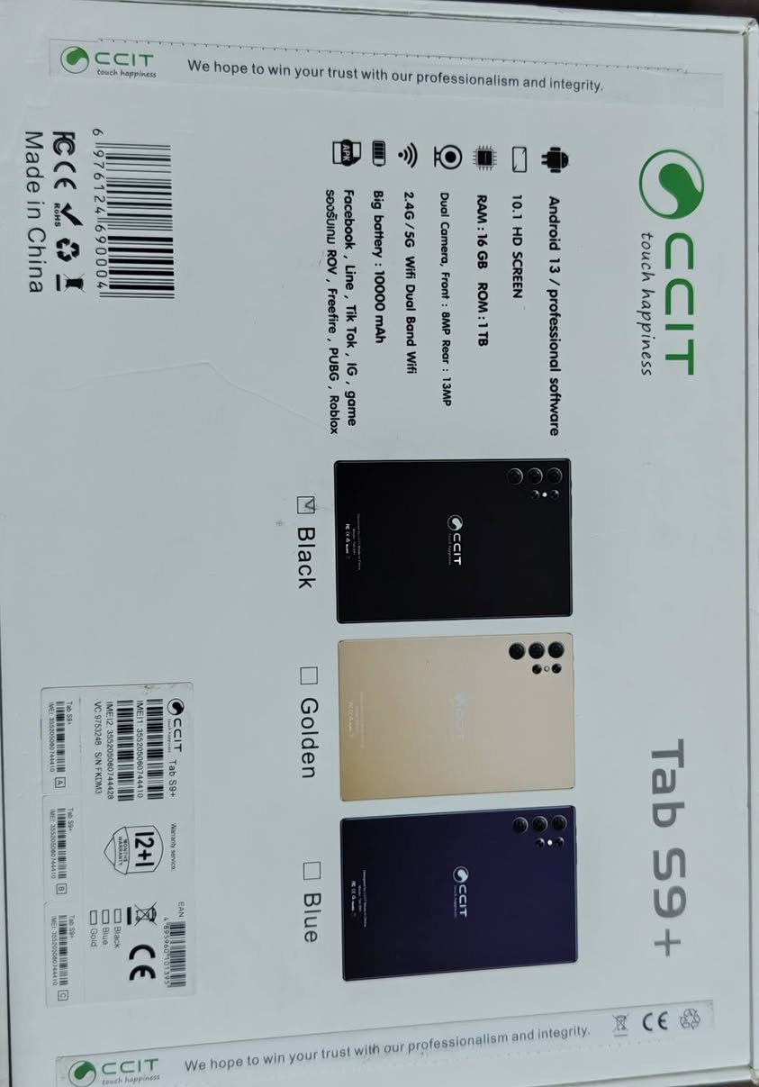 السلام عليكم تاب للبيع جديد غير مستخدم
نوع التاب +Tab S9
مواصفاته مذكورة بالصورة ويا حافظة جلد اصلية غراضة غير مستخدمة نهائيآ مكاني شارع فلسطين سعرة 175 الف وبي مجال قليل ***********
