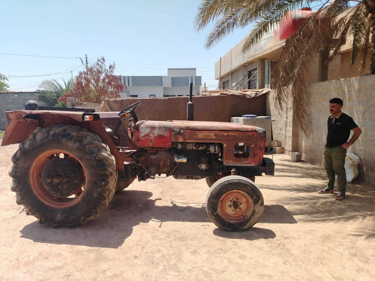 عنتر 83 ارقام وسنوية بدون تحويل 
مكينه مكملها وراها عربانه وخرماشه وفدان 
مكاني ديالى تقاطع القدس 
سعرها 4200قفل 
علق وتدلل
***********

