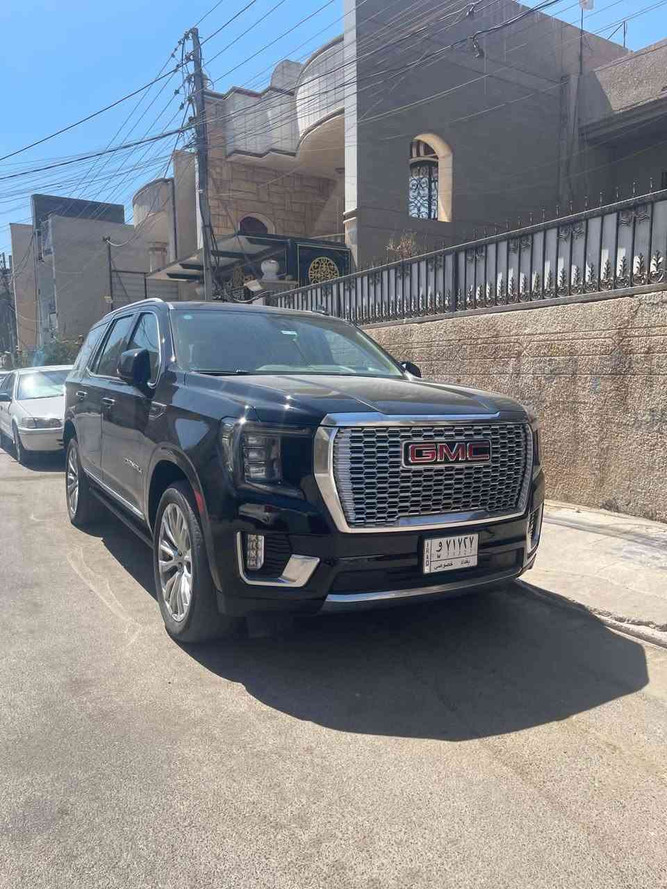 (السلام عليكم 🚨🚨 جمسي دنلي 2023 بيع او مراوس  خليجي وكاله المنصور مغلفه بي بي اف الاصلي الامريكي مكفوله كفاله عامه من الصبغ  داخل ملكي ابيض كشنات منفصله ماشيه 20 الف مكان بغداد) الرقم ***********
