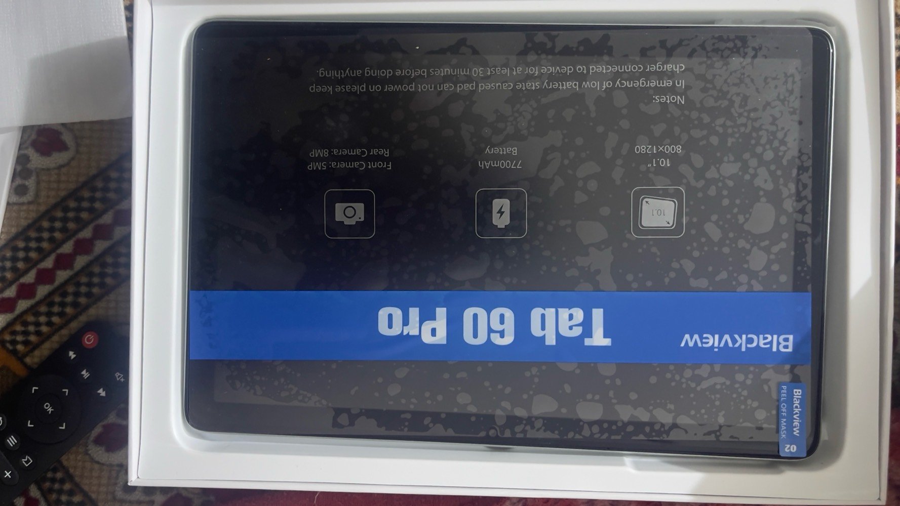 Tab 60 pro
جهاز نضيف كلش ستخدام شهر واحد يجي مع الجهاز موس +كيبورد +سماعه + الشاحنه كله الاصلي مال الجهاز والجهاز يصير الابتوب ويصير وضع التلفون شزط على الفحص الجهاز مخصص اكثر شي للدراسه وبعض الاالعب الجهاز مستعمل شهر واحد يوجد توصيل
