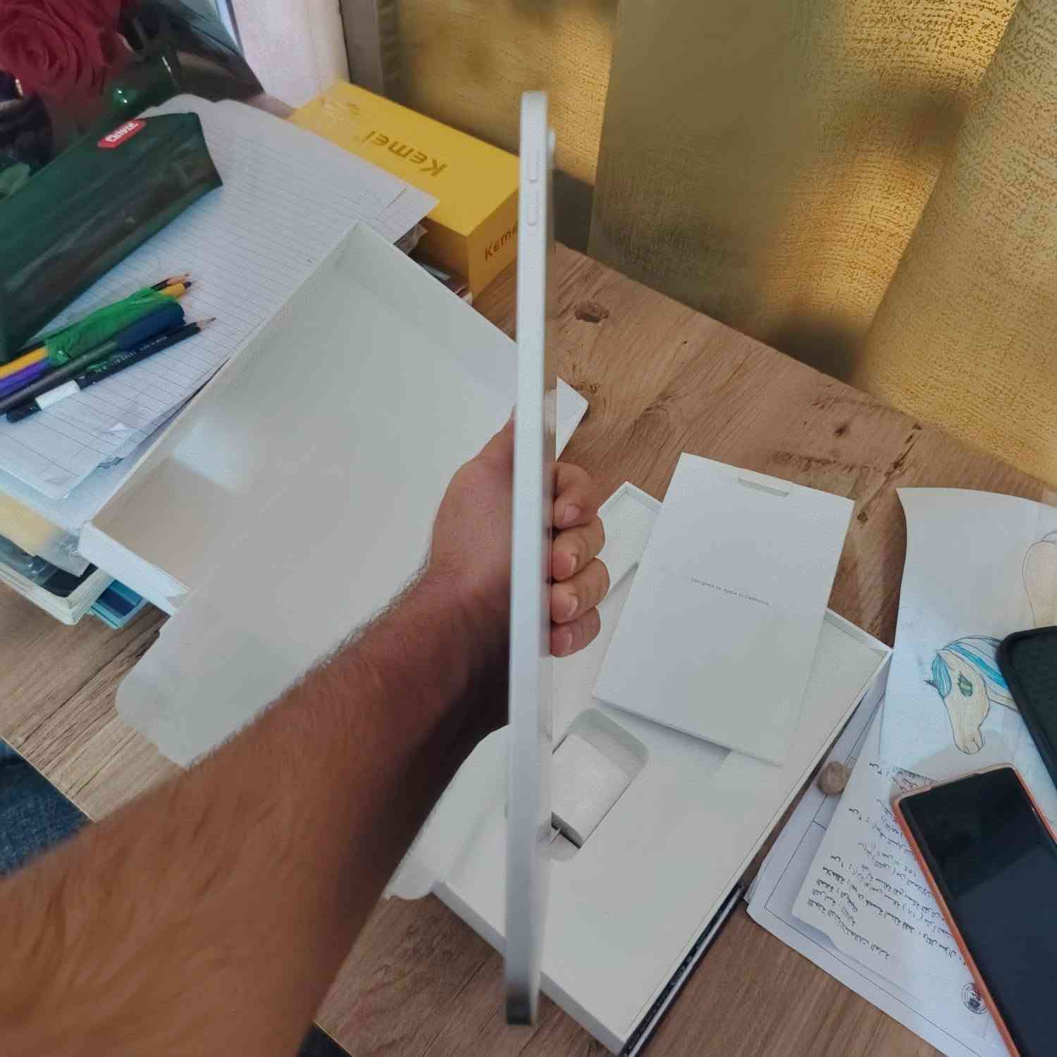السلام عليكم
ipad 11  a16

94 بطاريه  ذاكره 128

كامل ملحقات الاصليه
كفر  و لاسق  

بغداد للستفسار ***********
