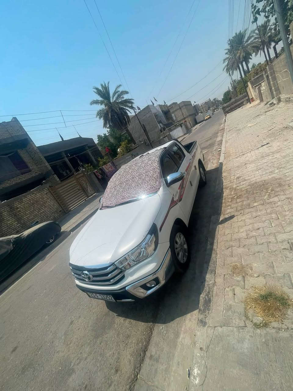 أسلام عليكم
تيوتا بيك اب ناصي 2018 مكفول كفاله عام فقط شبر بارد 
سياره خير من الله ماشيه ١١٧ ما ناقصه شي دوشمه كامله سياره جاهز رقم شمالي سليمانيه بأسمي 
المكان بغداد جسر ديالى القديم 
السعر 244وبيه مجال حك الجيه 
اتصال ***********
***********
