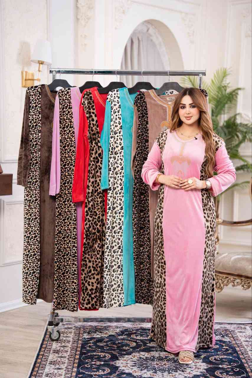 دشداشة نسائي • مخمل سوفت • مقاسات L-3XL